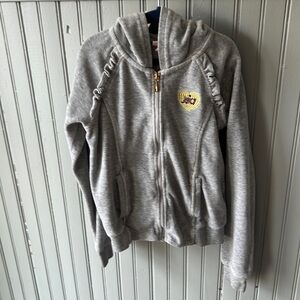Juicy Couture Classic Velour Girls Full Zip Hoodie - Size 6